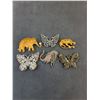 Image 2 : (6) Costume Jewelry Brooches