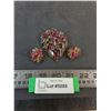 Image 1 : Matching Brooch & Ear Rings Costume Jewelry