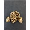 Image 2 : Matching Brooch & Ear Rings Costume Jewelry