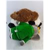 Image 5 : (3) Plush Toys (Babar, Panda, Monkey)