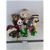 Image 1 : (8) Plush Toys (Babar, Polar Bear, "Love You" Elephant)