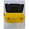 Image 6 : Stanley Toolbox - 10x9x10" w/ Assorted Hand Tools