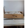 Image 1 : Holiday Time 6.5' Pre-Lit Paxton White Pine Christmas Tree - 38" Box Length - Cannot Ship
