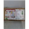 Image 2 : Holiday Time 6.5' Pre-Lit Paxton White Pine Christmas Tree - 38" Box Length - Cannot Ship
