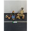 Image 1 : (7) Assorted Mostly Ceramic Bird Ornaments - 1 Chipped