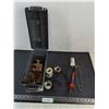 Image 1 : Solder Pencil Kit w/Solder - Some Pieces Affixed to Plastic Tote
