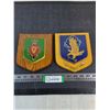 Image 1 : (2) Wooden Plaques (Royal Ulster Constabulary & Sine Metus Aut Faveo)