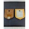Image 2 : (2) Wooden Plaques (Royal Ulster Constabulary & Sine Metus Aut Faveo)