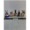 Image 1 : (5) Beatrix Potter & Bunnykins Porcelain Ornaments