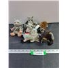 Image 1 : (5) Coca-Cola International Collection Stuffed Animals, Llama, Bear, Badger, Pig, Rhino (Small Stain