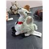 Image 2 : (5) Coca-Cola International Collection Stuffed Animals, Llama, Bear, Badger, Pig, Rhino (Small Stain
