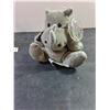 Image 6 : (5) Coca-Cola International Collection Stuffed Animals, Llama, Bear, Badger, Pig, Rhino (Small Stain