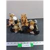 Image 1 : (4) Coca-Cola International Collection Stuffed Animal, Camel, Boar, Ox, Ardvark