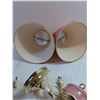 Image 3 : (2) Dusty Pink Wall Sconce Lamps - Tested