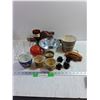 Image 1 : Misc. Household Items, Planters, Napkin Rings, Tie Hanger
