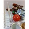 Image 4 : Misc. Household Items, Planters, Napkin Rings, Tie Hanger