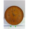 Image 1 : MCM 15.5" Ingraham Electric Wall Clock, works, minute hand is loose