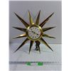 Image 1 : MCM Ingraham Star Burst Clock 24"x24"