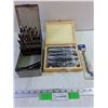 Image 1 : Assorted Drill Bits with Storage Boxes