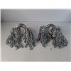 Image 2 : (2) Quality Chain Cable Link & Tire Chains