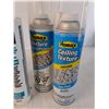 Image 3 : (3) Popcorn Ceiling Patch & Wall Texture Spray & Sealant, Cannot Ship