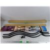 Image 1 : Straw Mats 57" x 33", (3) Architectural Balusters