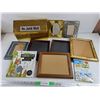 Image 1 : Assorted Picture Frames , Coloring Books & Brass Toned Mail Box