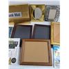Image 4 : Assorted Picture Frames , Coloring Books & Brass Toned Mail Box