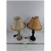 Image 1 : (2)  Table Lamps 18", Powers On, As Is