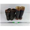Image 3 : (2) Pairs of Rubber Boots - Size 10 & 8