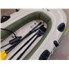 Image 5 : *Voyager Inflatable Boat with Paddles & Aid Pump, PICKUP ONLY, Holds Air