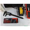 Image 2 : Combo Ratchet Wrenches, Heater Fan - Powers On, As Is, Digital Caliper, Steel Adhesive Wheel Weights