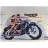 Image 4 : (3) Motorcycle Flags/Banners
