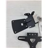 Image 2 : (2) Motorcycle Licence Plate Brackets