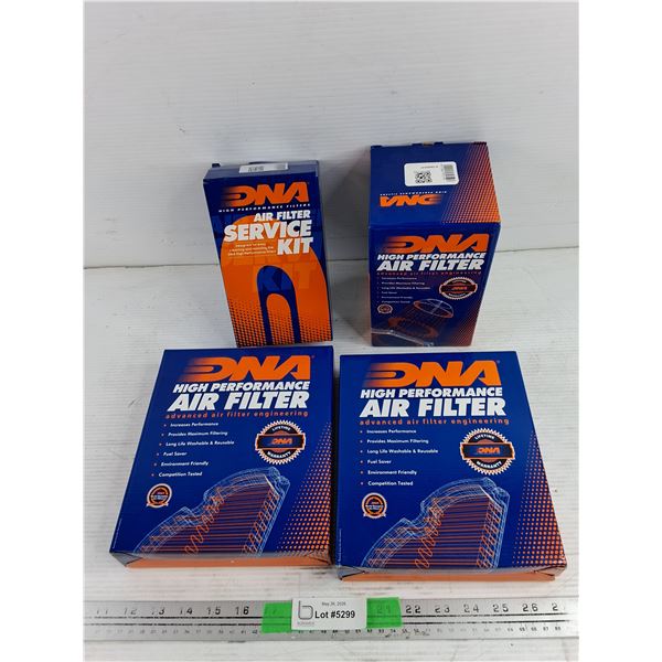 DNA High Perfomance Air Filters & Air Filter Service Kit