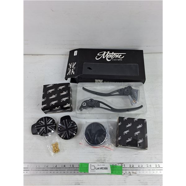 Motone Brake/Clutch Motorcycle Levers, Carburetor Covers & Fuel Cap