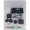 Image 1 : Motone Brake/Clutch Motorcycle Levers, Carburetor Covers & Fuel Cap