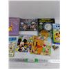 Image 3 : Assorted Kids Books & Rollerblade Ornament