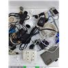 Image 3 : Assorted Cords, Phone Cases, Cameras, Misc - As Is