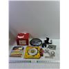 Image 1 : Sawblades, Sandpaper, Electric Timers, Craftsman Filter, Misc.