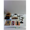 Image 1 : Hole Cutters, Large Gloves, Trowel, Speed Wrench, Nose Pinchers, Misc.