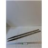 Image 1 : (2) 27" Metal Stakes