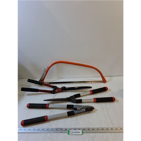 Shears, Pruners, Bow Saw