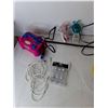 Image 3 : Electric Balloon Pump- Powers On, Portable Tire Inflator, Turtle Night Light, Misc. Cannot Ship