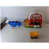 Image 3 : Children's Toys- Barn, Health Clinic, Airplane, Misc. Cannot Ship
