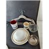 Image 3 : Christmas Candleholder 5", Paper Towel Holder, Felt Hangers, Misc. Pickup Preferred