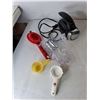 Image 4 : Betty Crocker Electric Mixer- Powers On, Coffee Apron, Tupperware Container 9.5", Misc.