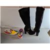 Image 2 : Knee High Boots-8, Unbranded & Vans- Women's 8.5/ Men's 7