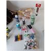 Image 2 : Roll of Burlap, Cat Style Playing Cards, Acrylic Paints- Varying Levels of Fullness- Cannot Ship