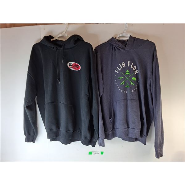 Men's Hoodies: Flin Flon & So-Cal, Both XL